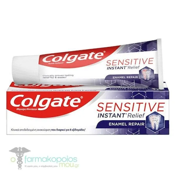 Colgate Sensitive Instant Relief Enamel Repair Toothpaste, 75ml