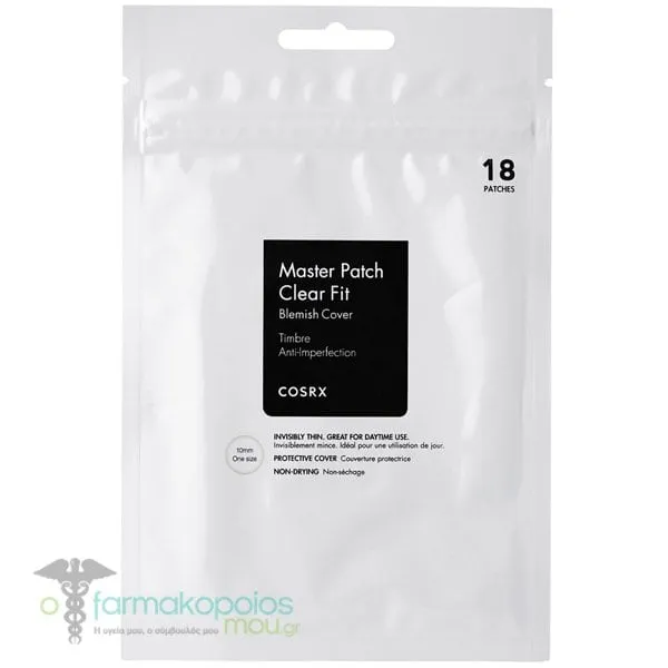 Cosrx Master Patch Clear Fit, 18pcs