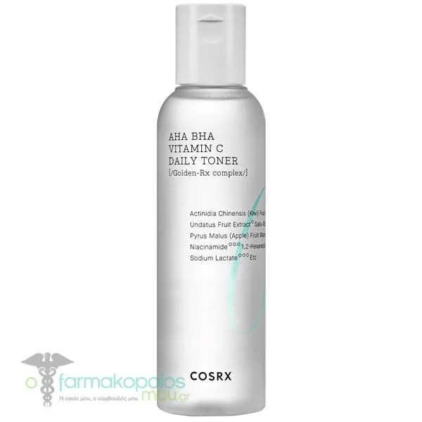 Cosrx Refresh AHA/BHA Vitamin C Daily Toner Τόνερ Προσώπου για Λάμψη, 150ml
