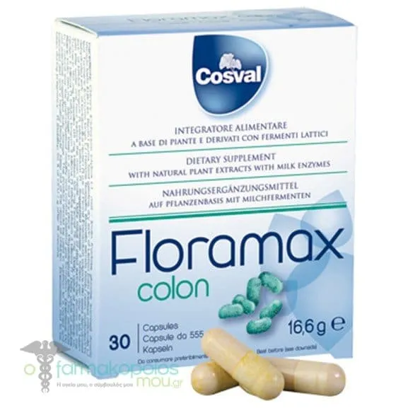 Cosval Floramax Colon, 30caps