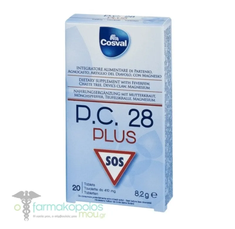 Cosval P.C. 28 Plus, 20tabs