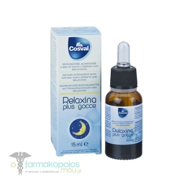 Cosval Relaxina Plus Drops, 15ml