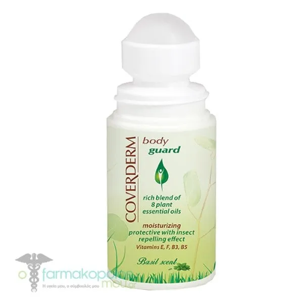 Coverderm Body Guard Moisturizing & Insect Repelling Roll-on, 50ml