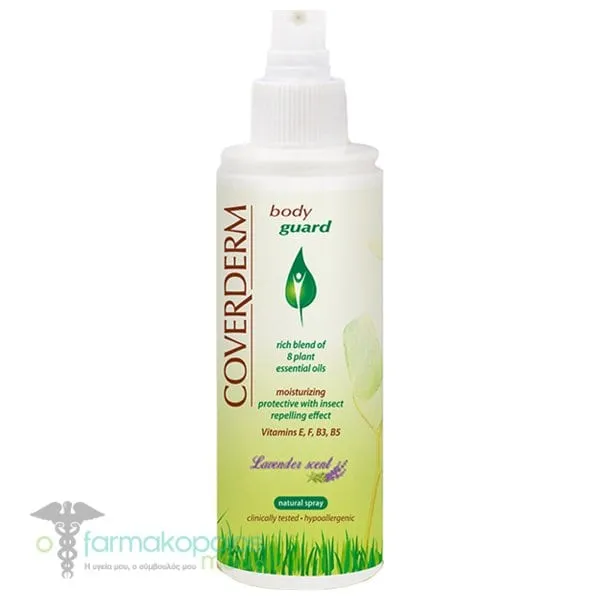 Coverderm Body Guard Insect Repellent Spray Lavender Scent, 100ml