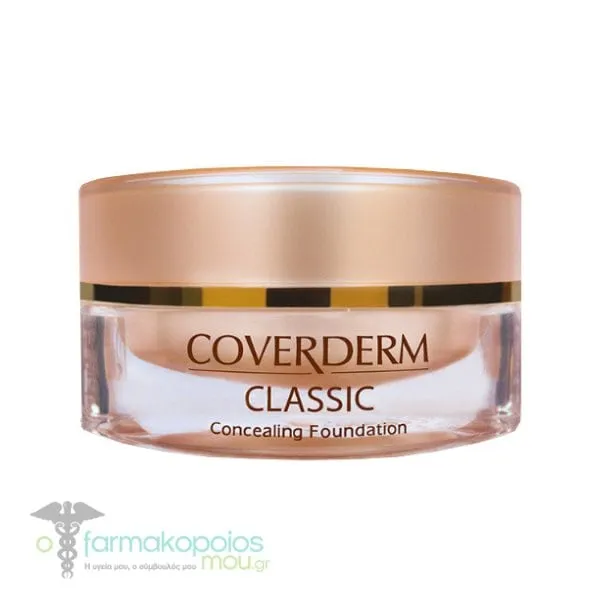 Coverderm Classic Concealing Foundation Νo.9 SPF30, 15ml