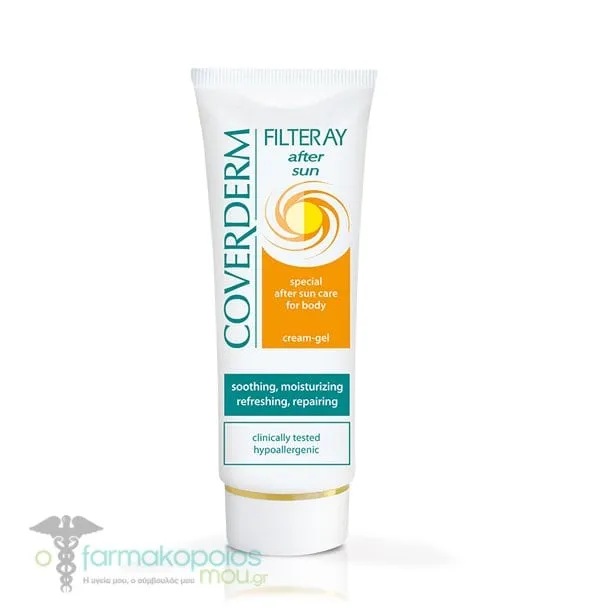 Coverderm Filteray After Sun Special Care for Body Cream-Gel, 100ml