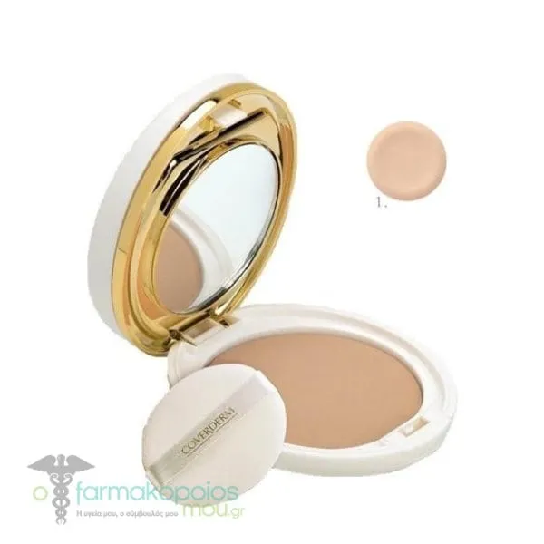Coverderm Luminous Compact Powder No1 SPF50+, 10g