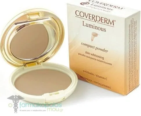 Coverderm Luminous Compact Powder No3 SPF50+, 10g