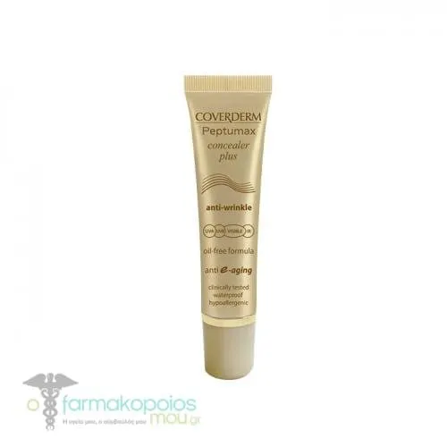 Coverderm Peptumax Concealer Plus Anti-wrinkle & Anti E-aging SPF50+, 10ml