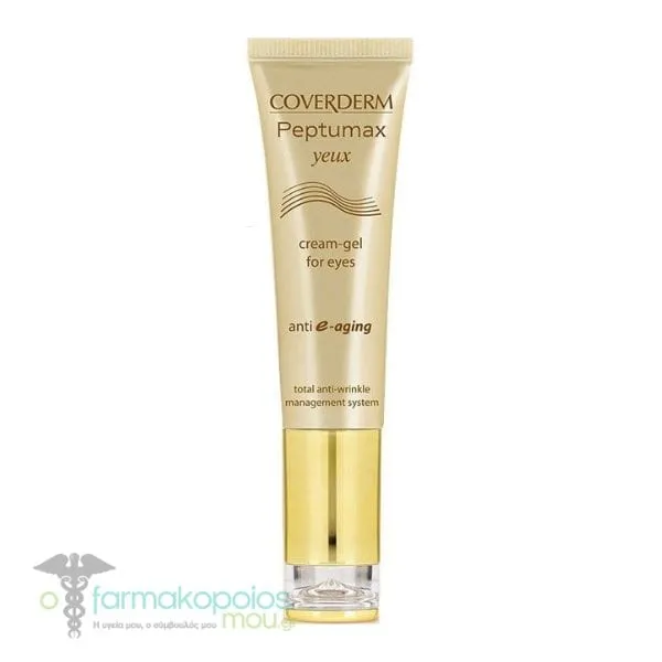 Coverderm Peptumax Yeux Anti E-aging Eye Cream-Gel Tube, 15ml