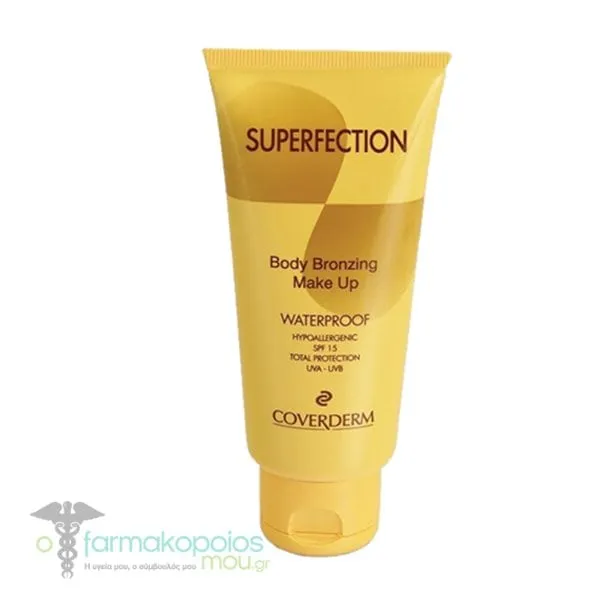 Coverderm Superfection Body Bronzing Make-up SPF15, 100ml - Shade 4