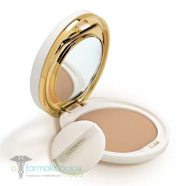 Coverderm Vanish Compact Powder Πούδρα κατά της Ερυθρότητας No1 SPF50+, 10g