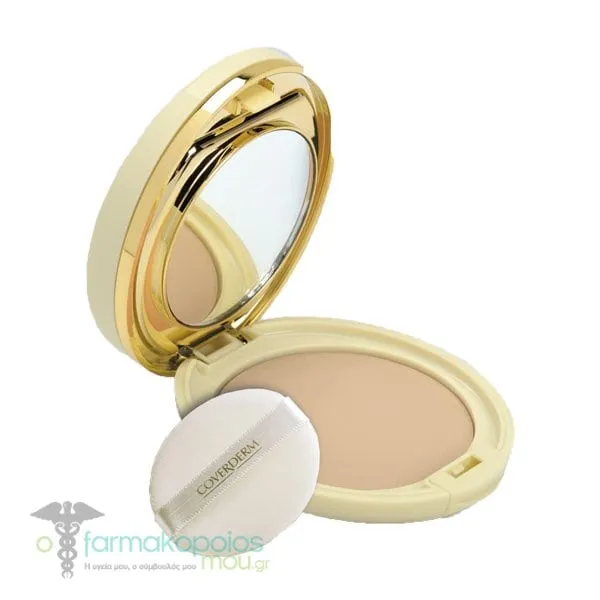 Coverderm Vanish Compact Powder Πούδρα κατά της Ερυθρότητας No6 SPF50+, 10g