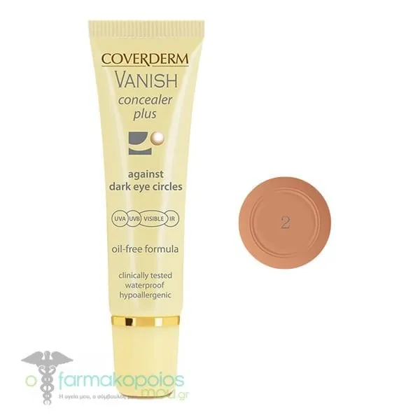 Coverderm Vanish Concealer Plus SPF50+, 10ml