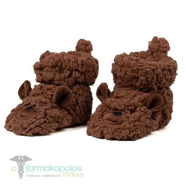 Cozy Sole Baby & Toddler Soft Slippers Bear, 1 pair