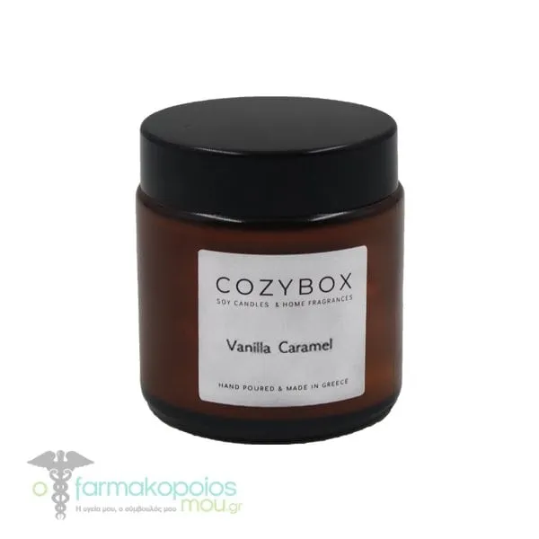 Cozybox Soy Candle Vanilla Caramel, 100g