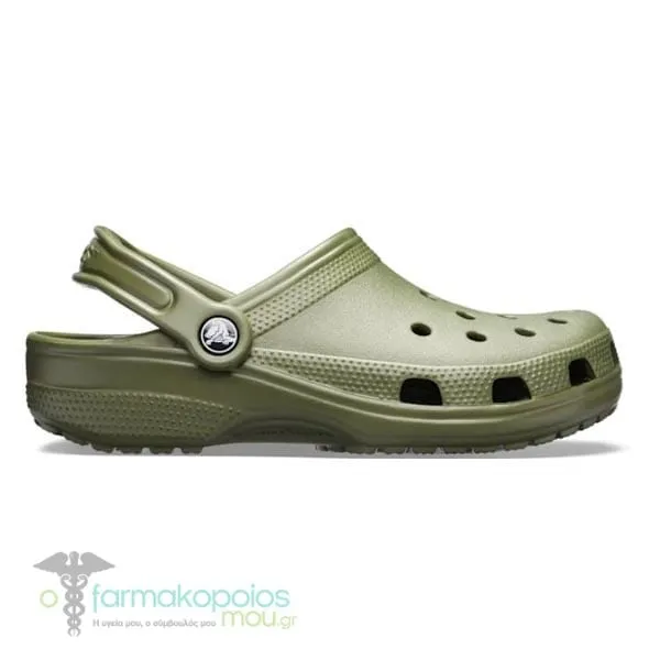 Crocs Classic Roomy Fit (E54400) Unisex Σαμπό, 1 ζευγάρι - Army Green