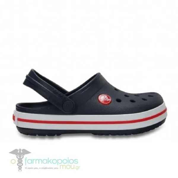 Crocs Crocband Clog Toddler Unisex (E48380), 1pair - Navy Red