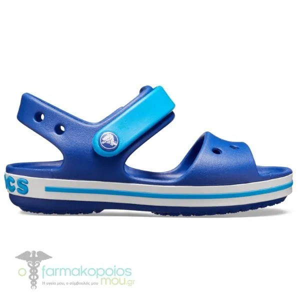 Crocs Kids Crocband Sandal (E48326) Παιδικά Πέδιλα, 1 ζευγάρι - Cerulean Blue
