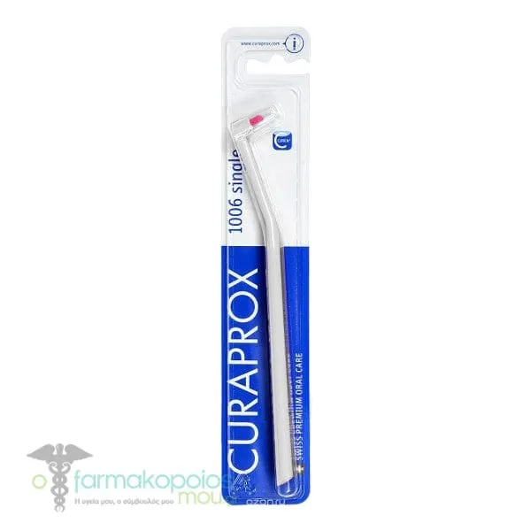 Curaprox CS (1006 Ortho) Single Toothbrush, 1pc - Λευκό-Φούξια