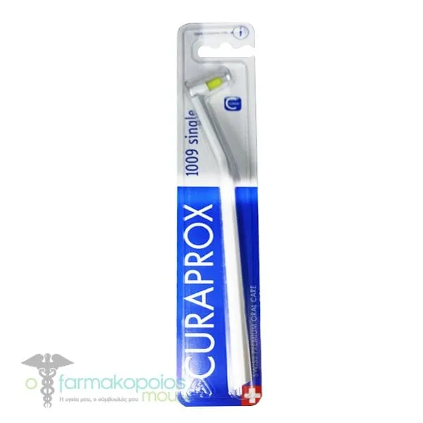 Curaprox CS (1009 Ortho) Single Toothbrush, 1pc - 017 Λευκό-Λαχανί