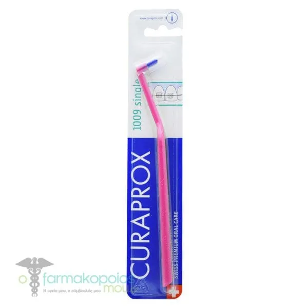 Curaprox CS (1009 Ortho) Single Toothbrush, 1pc - Φούξια-Μπλέ