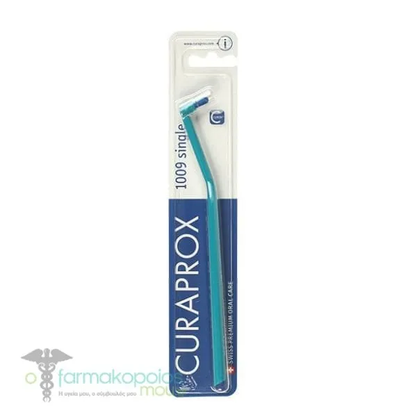 Curaprox CS (1009 Ortho) Single Toothbrush, 1pc - Πετρόλ-Μπλε
