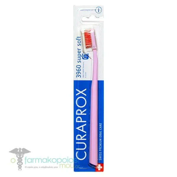 Curaprox CS 3960 Super Soft Toothbrush, 1pc - Ροζ-Κόκκινο