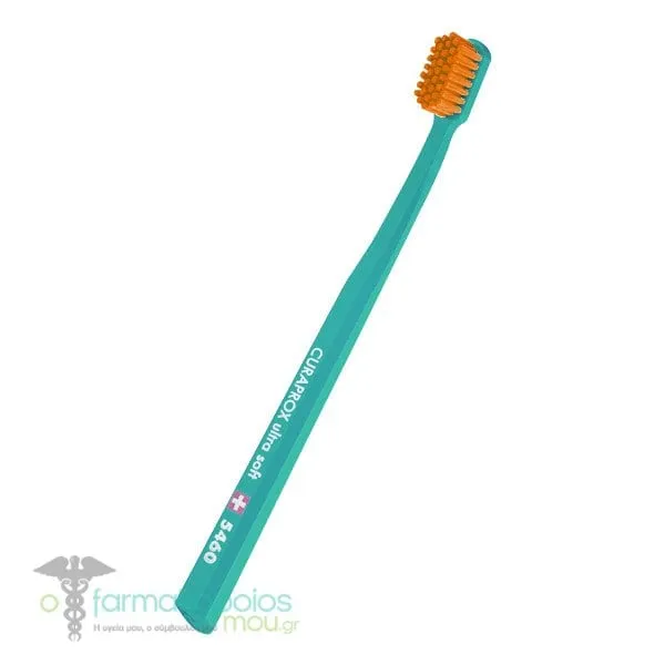 Curaprox CS 5460 Ultra Soft Οδοντόβουρτσα Πολύ Μαλακή, 1τεμ - Πετρόλ-Πορτοκαλί