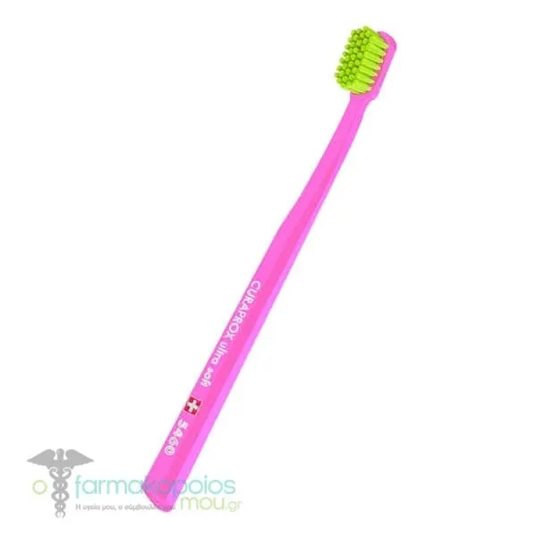 Curaprox CS 5460 Ultra Soft Toothbrush, 1pc - Ρόζ-Λαχανί
