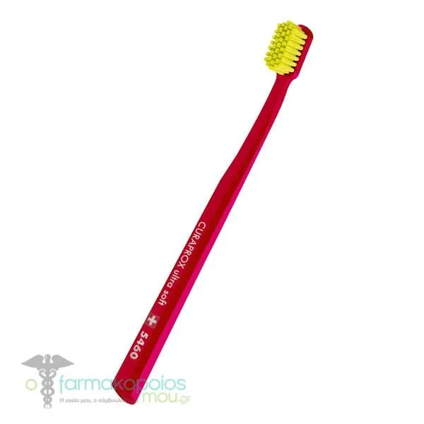 Curaprox CS 5460 Ultra Soft Toothbrush, 1pc - Βυσσινί-Κίτρινο