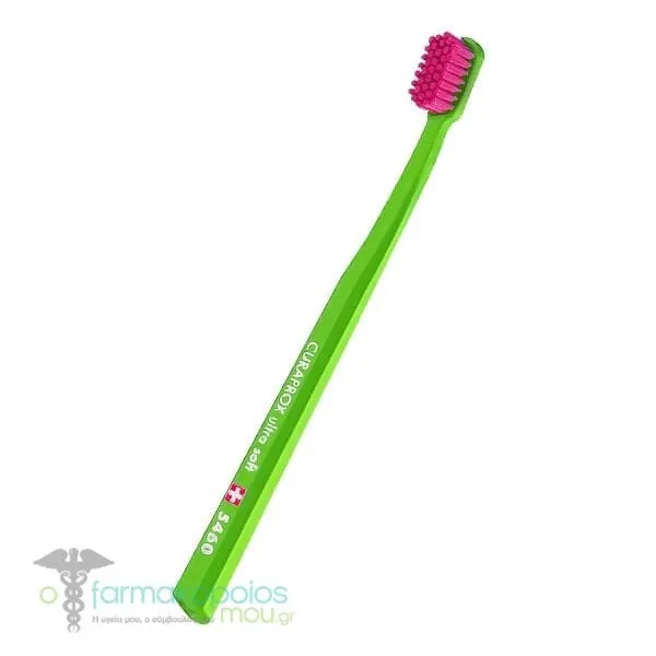 Curaprox CS 5460 Ultra Soft Toothbrush, 1pc - Πράσινο-Φούξια