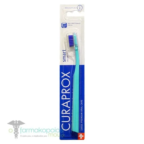 Curaprox CS 7600 Smart Ultra Soft Οδοντόβουρτσα Πολύ Μαλακή, 1τεμ. - Γαλάζιο-Μπλε