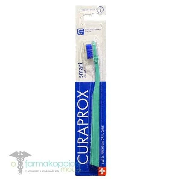 Curaprox CS 7600 Smart Ultra Soft Toothbrush, 1pc - Τιρκουάζ-Μπλε