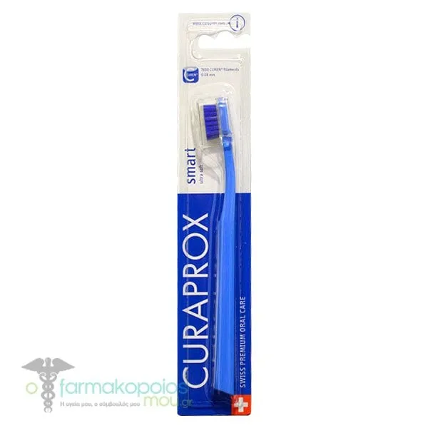 Curaprox CS 7600 Smart Ultra Soft Toothbrush, 1pc - Μπλε-Μπλε