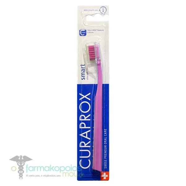 Curaprox CS 7600 Smart Ultra Soft Toothbrush, 1pc - Ροζ-Ροζ