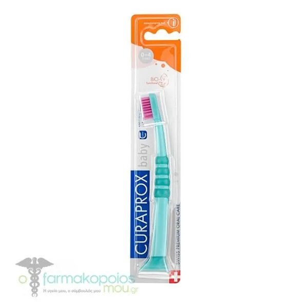 Curaprox Curakid CK 4260 Super Soft Baby Toothbrush 4m+, 1pc - Βεραμάν-Φούξια