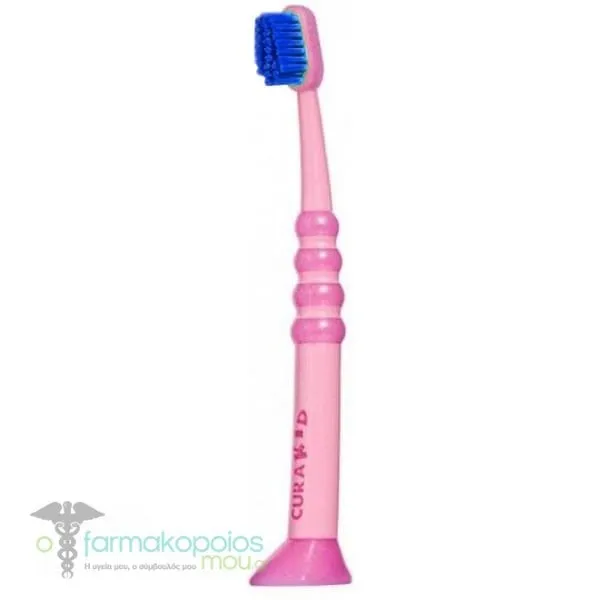 Curaprox Curakid CK 4260 Super Soft Baby Toothbrush 4m+, 1pc - Ροζ-Μπλέ