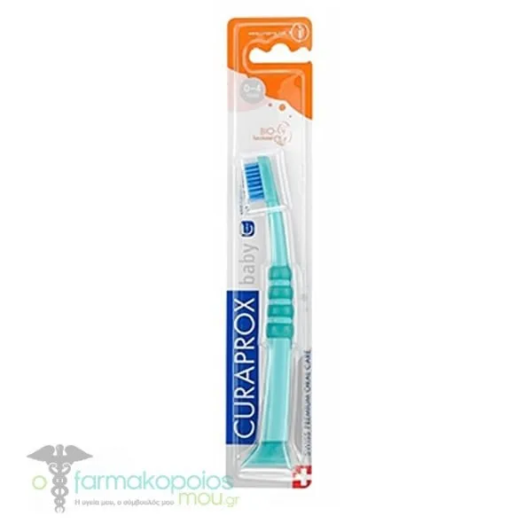 Curaprox Curakid CK 4260 Super Soft Baby Toothbrush 4m+, 1pc - Βεραμαν-Μπλε