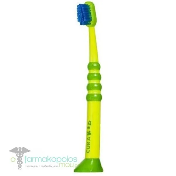 Curaprox Curakid CK 4260 Super Soft Baby Toothbrush 4m+, 1pc - Πράσινο-Μπλε