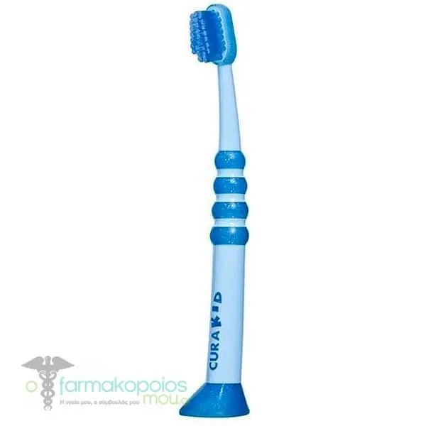Curaprox Curakid CK 4260 Super Soft Baby Toothbrush 4m+, 1pc - Μπλε-Μπλε