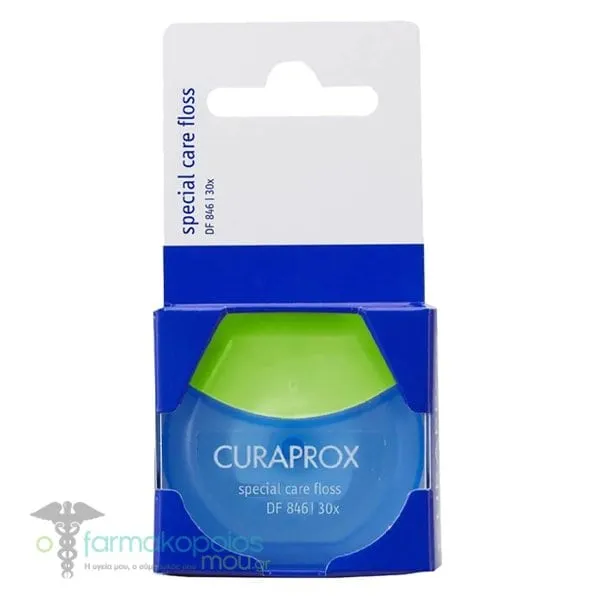 Curaprox DF 846 Special Care Floss Οδοντικό Νήμα για Εμφυτεύματα, 30 νήματα