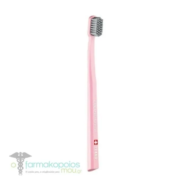 Curaprox Velvet 12460 Ultra Soft Toothbrush, 1pc - Ροζ-Γκρι