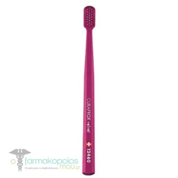 Curaprox Velvet 12460 Ultra Soft Toothbrush, 1pc - Φούξια-Φούξια