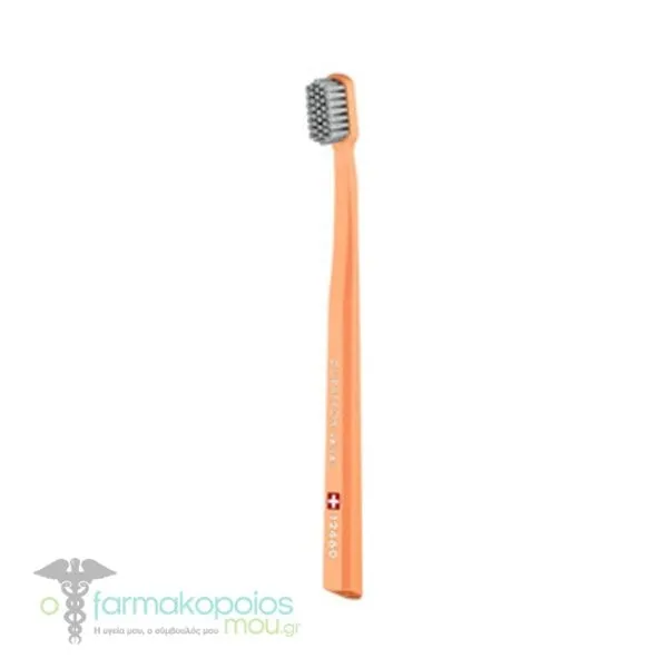 Curaprox Velvet 12460 Ultra Soft Toothbrush, 1pc - Πορτοκαλί-Γκρί
