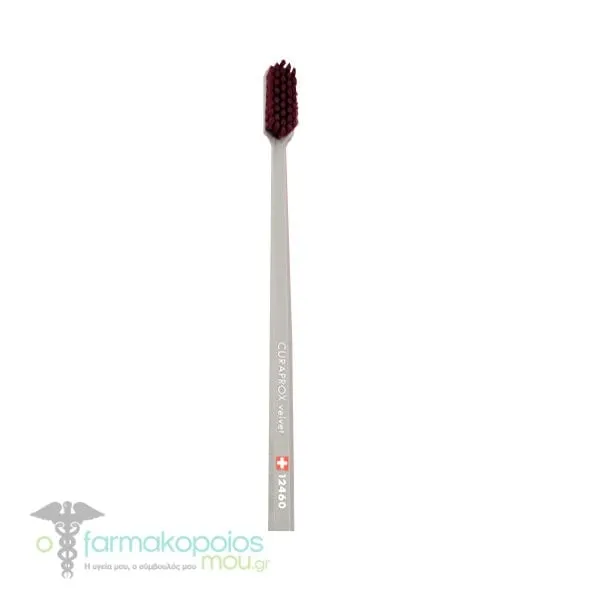 Curaprox Velvet 12460 Ultra Soft Toothbrush, 1pc - Γκρί-Κεραμιδί