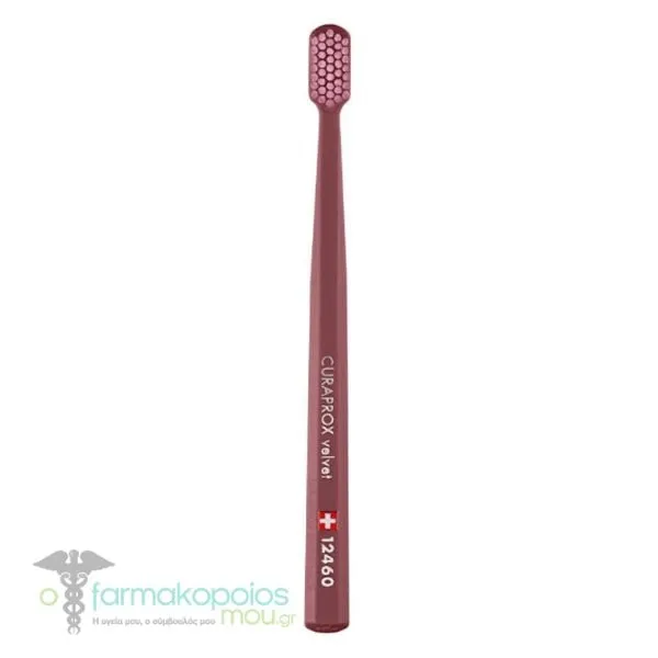 Curaprox Velvet 12460 Ultra Soft Toothbrush, 1pc - Φούξια-Ροζ