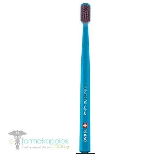 Curaprox Velvet 12460 Ultra Soft Toothbrush, 1pc - Μπλε-Φούξια