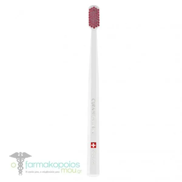Curaprox Velvet 12460 Ultra Soft Toothbrush, 1pc - Άσπρο-Μωβ