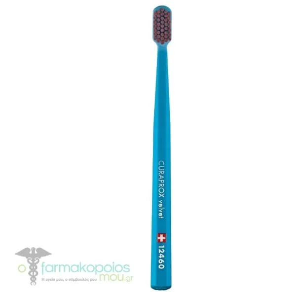Curaprox Velvet 12460 Ultra Soft Οδοντόβουρτσα Πολύ Μαλακή, 1τεμ